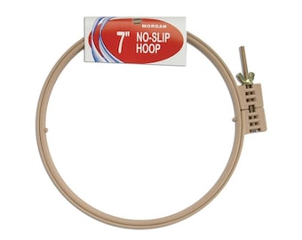 7-inch Morgan Plastic No-Slip Embroidery Hoop