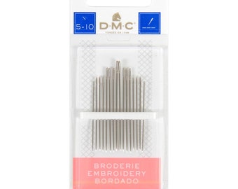 Sizes 5-10 DMC Embroidery Needles
