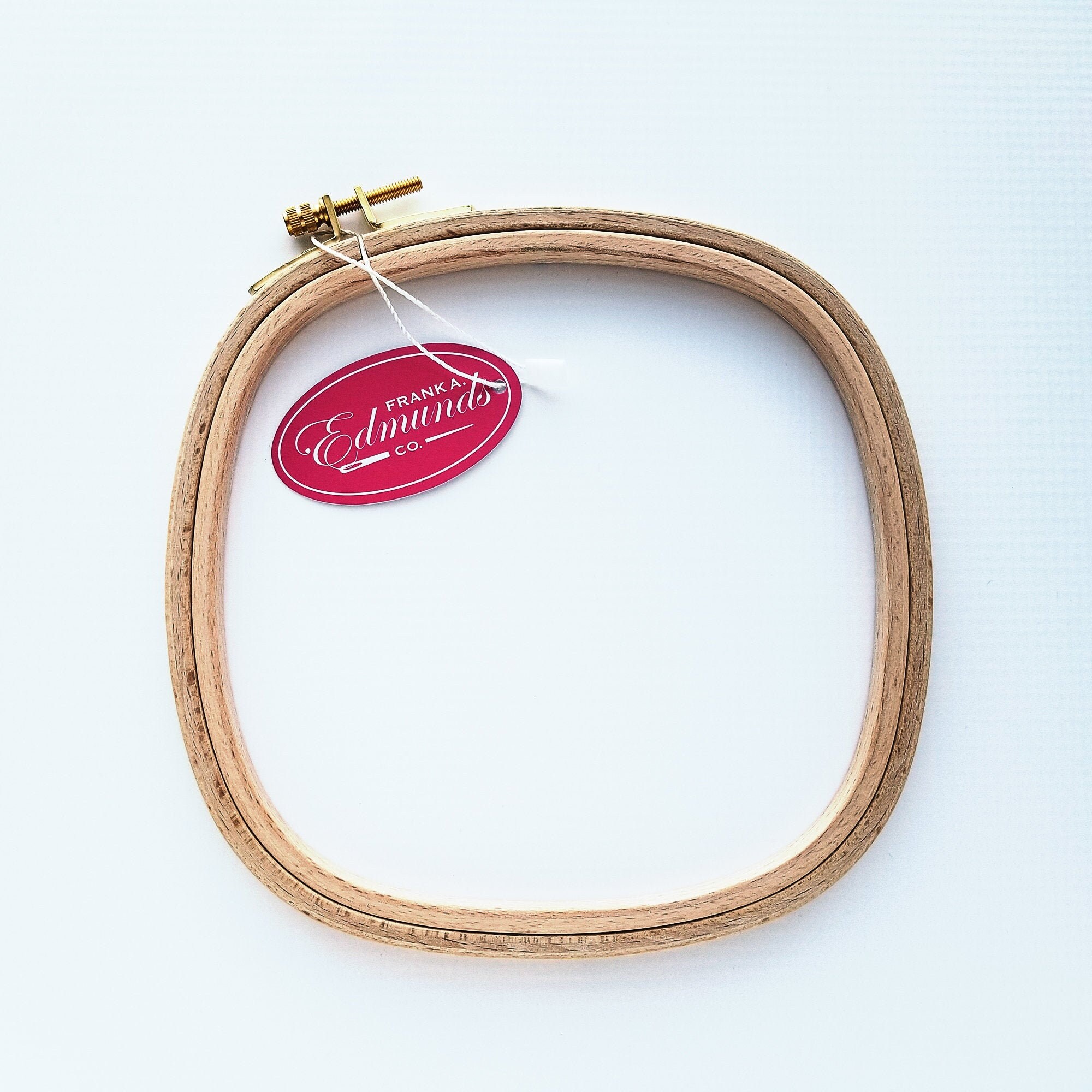 8-inch Plastic Embroidery Hoop With Raised Inner Ring for Tight Fabric  Retention by Frank A Edmunds 