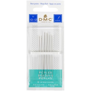 DMC Sizes 10-12 Beading Needles