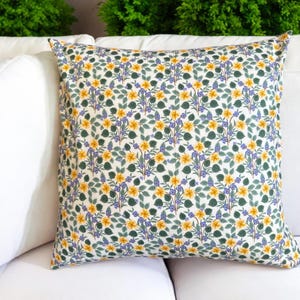 Rifle Paper Co Briar in Cream Fabric Pillow Cover