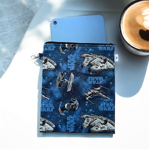 Star Wars Raumschiffe Tablet Hülle - Star Wars Raumschiffe Stoff - Tablet Tasche - iPad Tasche - iPad Hülle