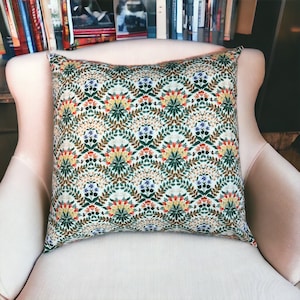 Rifle Paper Co Bramble in Cream Fabric Pillow Cover