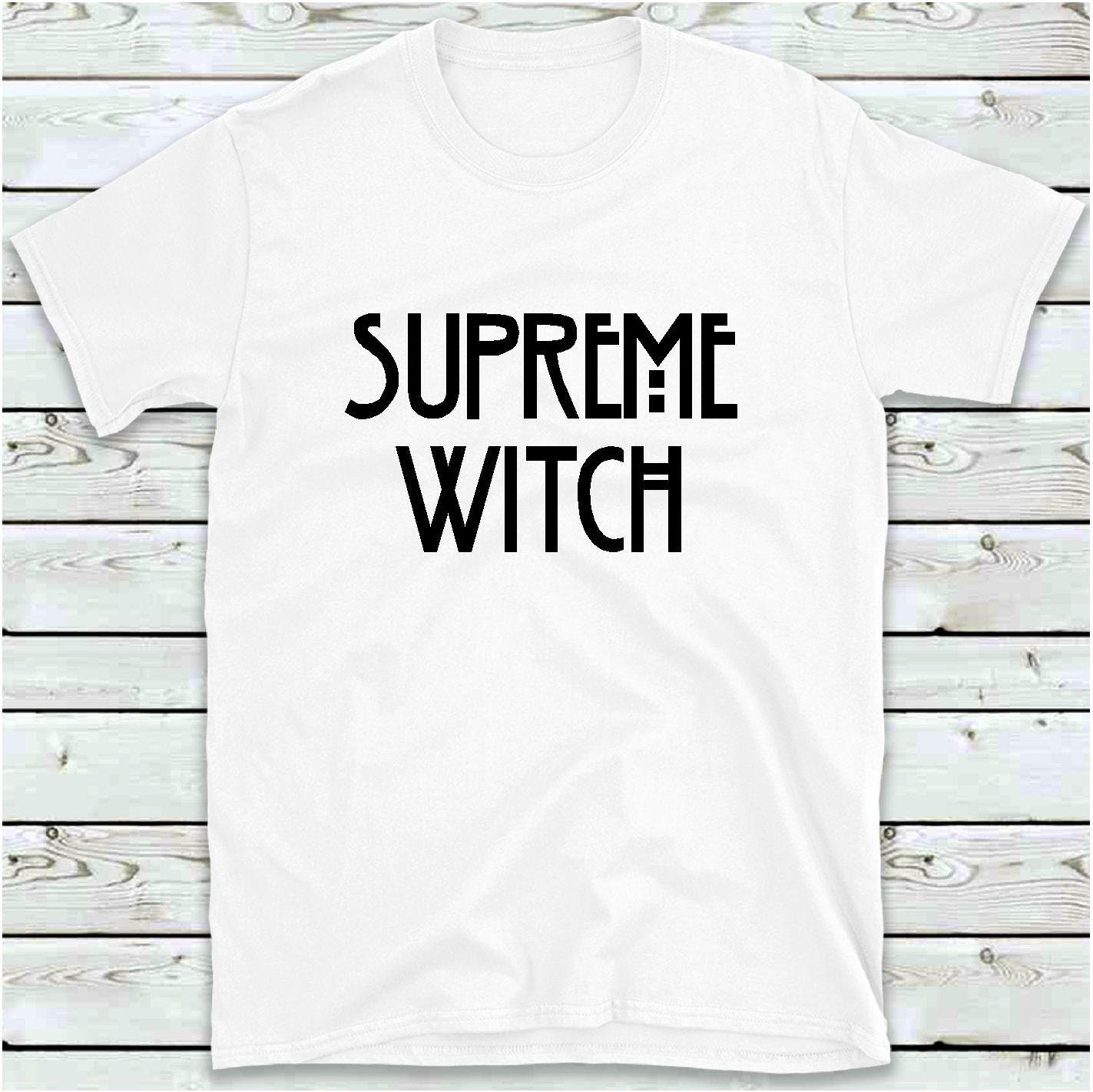 Supreme Witch T Shirt Funny Men's Women 