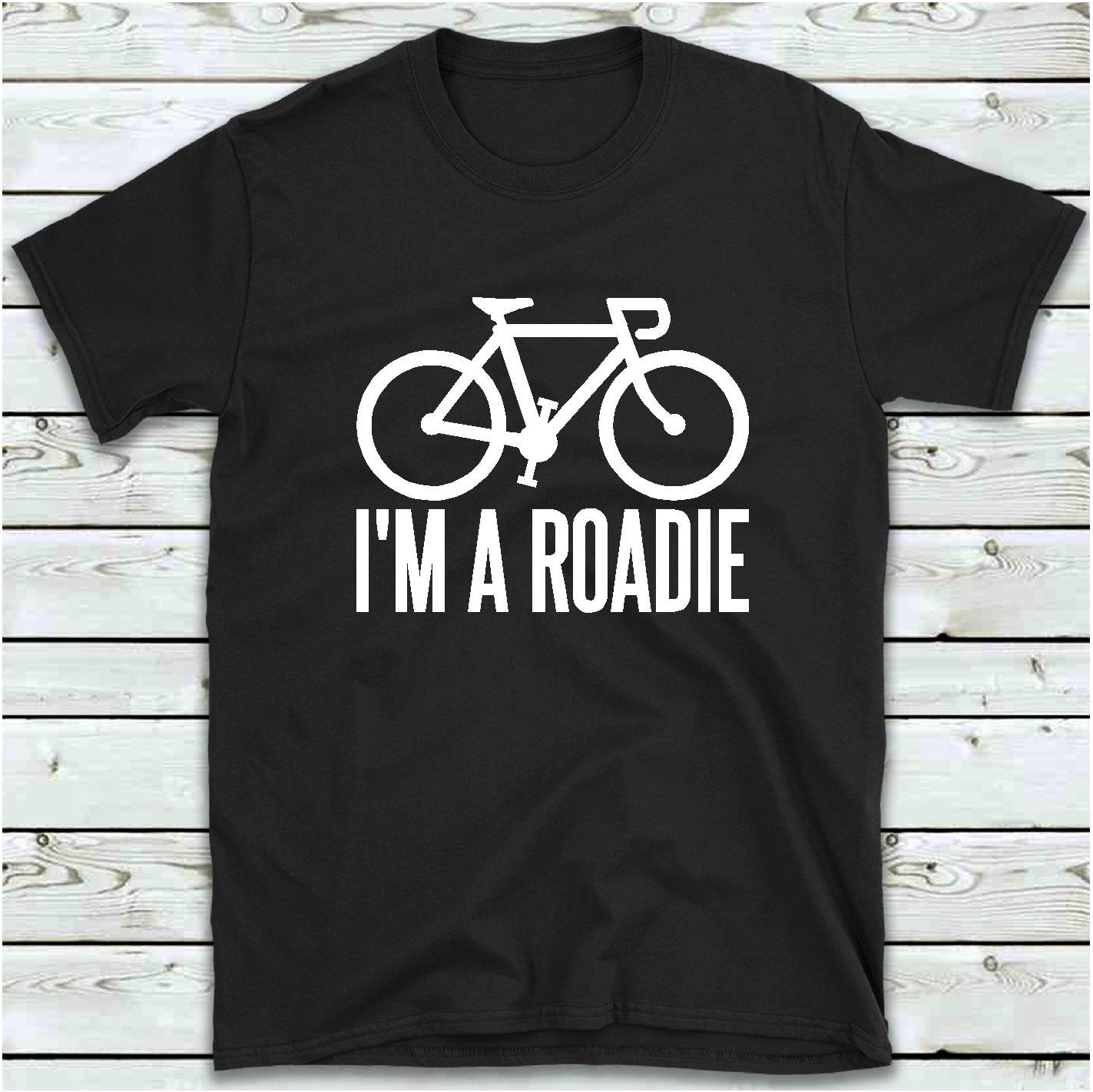 Cycling T Shirt I'm A Roadie TShirt Gifts For Cyclist Etsy
