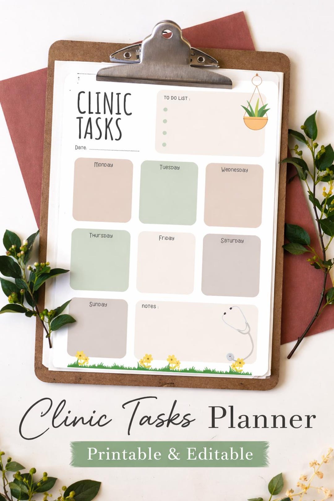 Nurse Task Layout Nurse Clinical Task Sheet Printable | RN NP Brain Sheet | Shift Planner ...