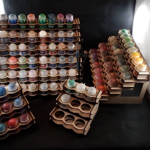 Grimdark Paint Station | Holds 98 | Paint Pot