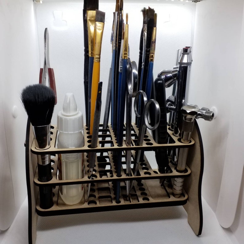 Hobby Tool Rack Crafting Organization L Etsy