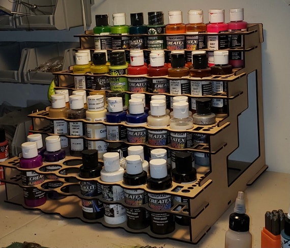Acrylic Paint Storage Station