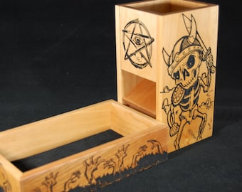 Undead Themed Dice Tower