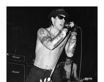 1991 Anthony Kiedis Red Hot Chili Peppers High Quality Fine Art Archival Photo Paper Picture Print Home Wall Decor Sizes 8x10 to 30x40