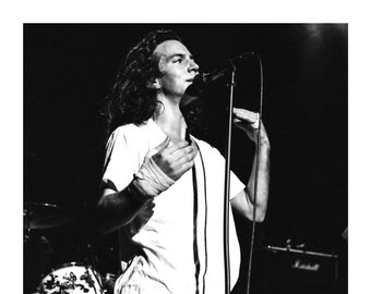 1991 Eddie Vedder Pearl Jam High Quality Fine Art Archival Photo
