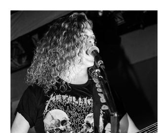 1991 Jason Newsted Metallica High Quality Fine Art Archival Photo