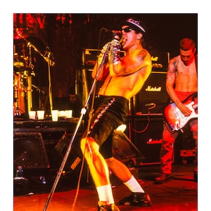 1991 Anthony Kiedis Red Hot Chili Peppers High Quality Fine Art Archival Photo Paper Picture Print Home Wall Decor Sizes 8x10 to 30x40