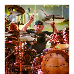 2013 Neil Peart Rush High Quality Fine Art Archival Photo Paper Print Sizes 8x10 to 30x40