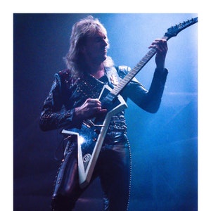 1991 Glenn Tipton Judas Priest High Quality Fine Art Archival Photo Paper Picture Print Sizes 8x10 to 30x40
