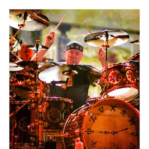 2013 Neil Peart Rush High Quality Fine Art Archival Photo Paper Print Sizes 8x10 to 30x40