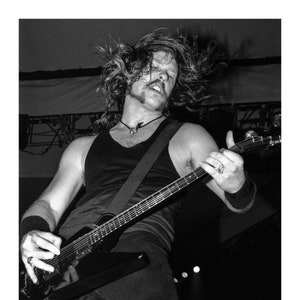 1991 James Hetfield Metallica High Quality Fine Art Archival Photo Paper Print Sizes 8x10 to 30x40
