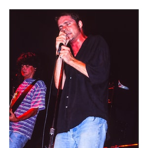 1991 Gord Downie The Tragically Hip High Quality Fine Art Archival Photo Paper Print Sizes 8x10 to 30x40