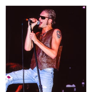 1991 Layne Staley Alice in Chains High Quality Fine Art Archival Photo Paper Picture Print Sizes 8x10 to 30x40 image 1