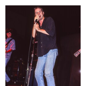 1991 Gord Downie The Tragically Hip High Quality Fine Art Archival Photo Paper Print Sizes 8x10 to 30x40