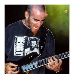 1991 Scott Ian Anthrax High Quality Fine Art Archival Photo Paper Print Sizes 8x10 to 30x40