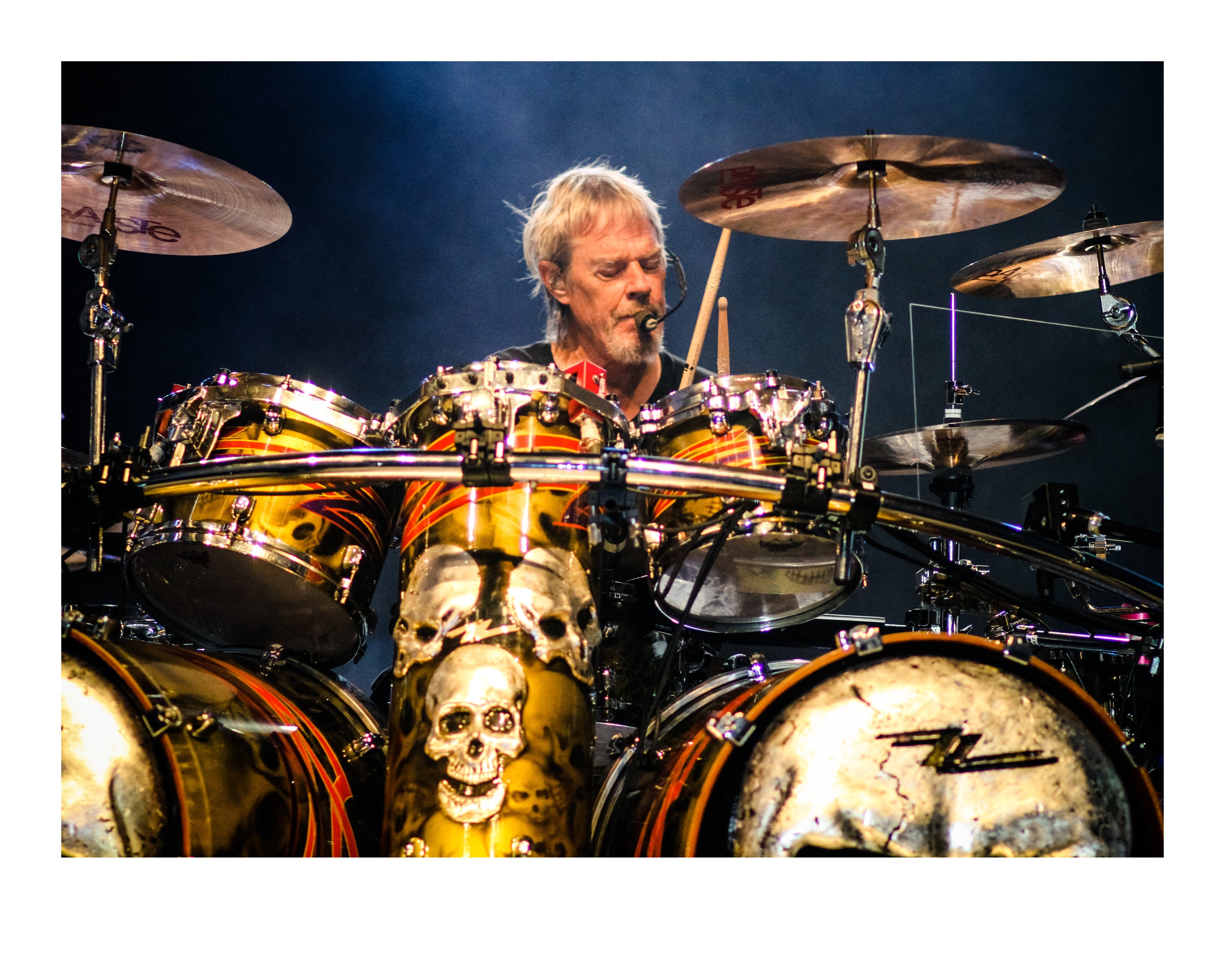 2013 Frank Beard ZZ Top High Quality Fine Art Archival Photo Paper