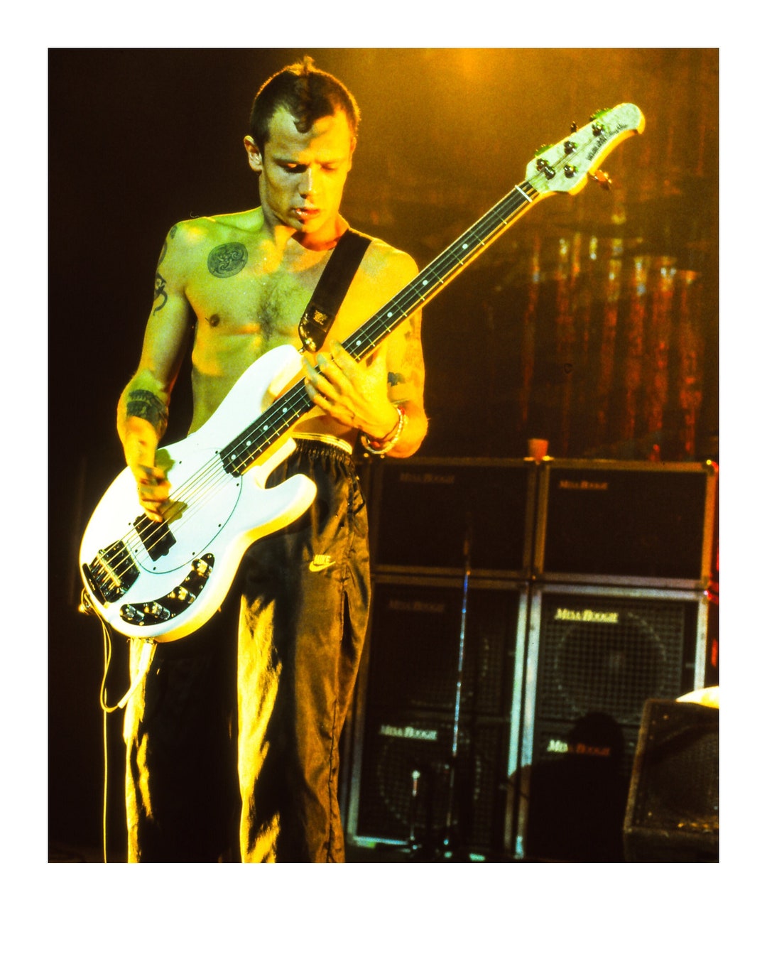 1991 Flea Red Hot Chili Peppers High Quality Fine Art Archival Photo