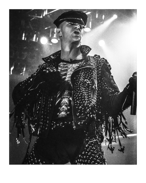 1991 Rob Halford Judas Priest High Quality Fine Art Archival Photo