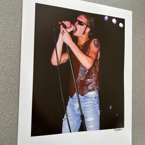 1991 Layne Staley Alice in Chains High Quality Fine Art Archival Photo Paper Picture Print Sizes 8x10 to 30x40 image 3
