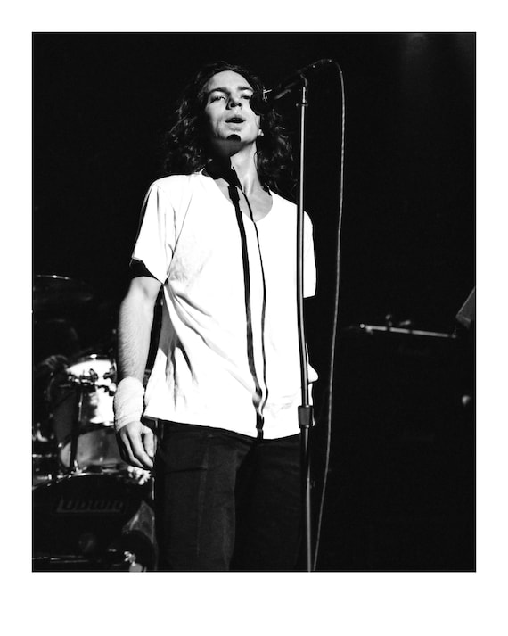 1991 Eddie Vedder Pearl Jam High Quality Fine Art Archival Photo