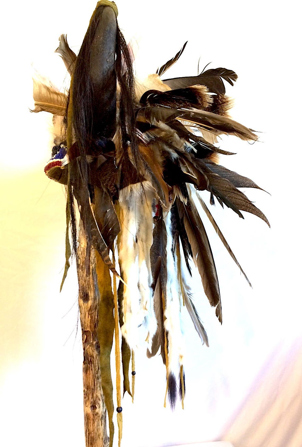 Lakota Style Horned War Fierce, Absolutely Stunning Finest in