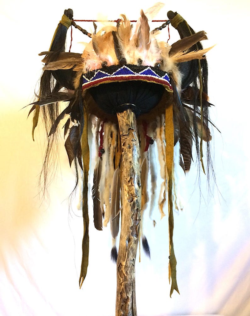 Lakota Horned War Fierce Absolutely Stunning Finest Etsy