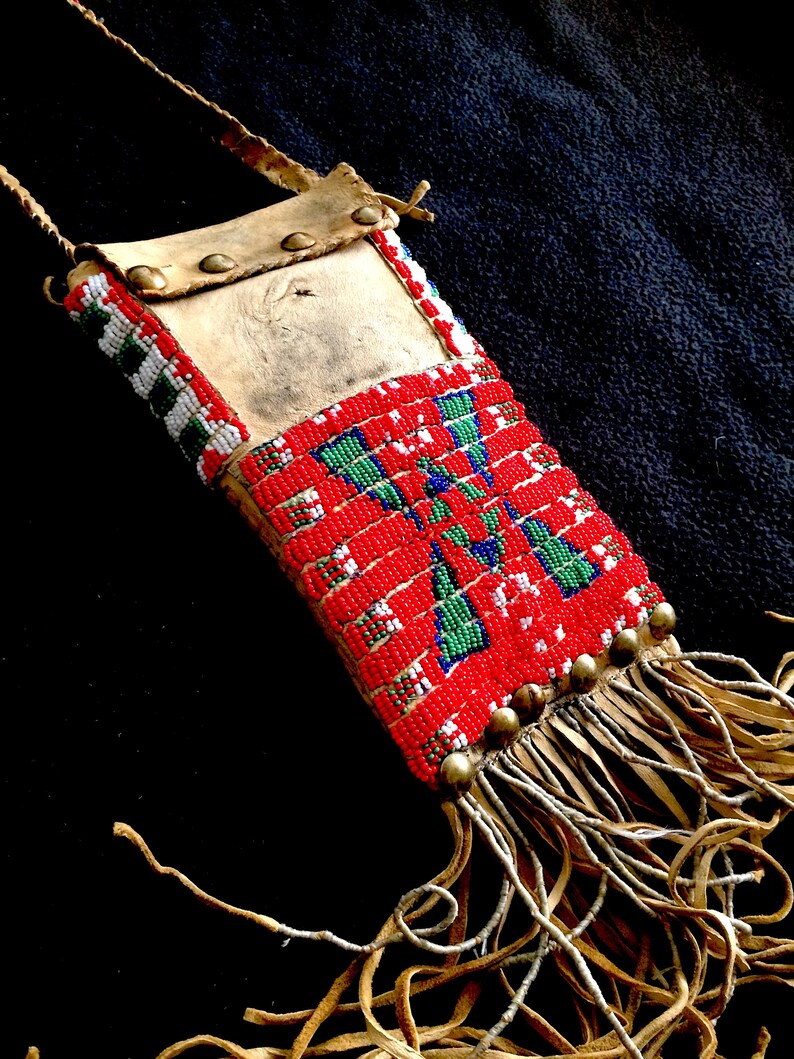 Medicine Bag Lakota Style Rugged and Stunning Etsy