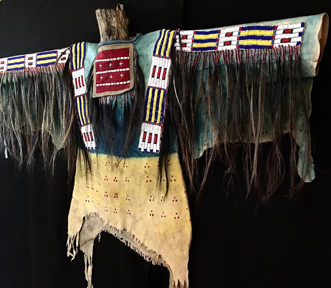 Lakota War Shirt/Scalp Shirt Absolutely Magnificent Etsy