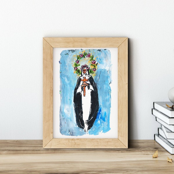 Catholic Art Etsy