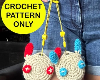 Plusle & Minun Crochet Pokemon Go+ Case *****PATTERN ONLY*****