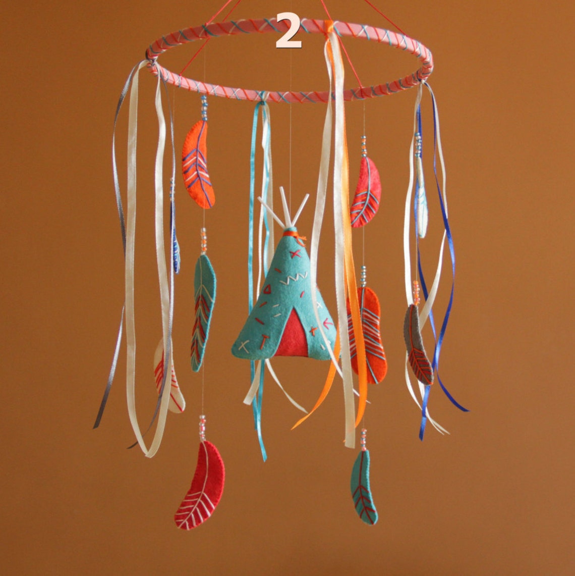 Tribal Nursery Baby Mobile Mobile Baby Nursery Mobile Crib Etsy