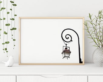 Minimal Photography Print "The Beauty Of Solitude" // Scandinavian Style Fine Art Photography Poster| Unframed Minimalist Wall Art Print