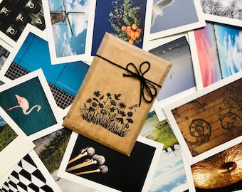 Cards Seconds Sale - B-Choice - Discounted Surprise Bag of Fine Art Photography Postcards (10 for 10) or Folded Greeting Cards (12 for 15)