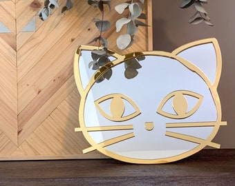 Kitty Cat Decorative Mirror