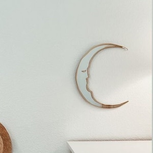 Factory Second  Crescent Moon Mirror