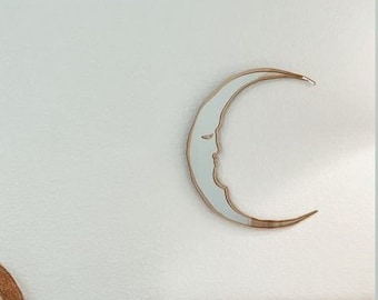 Factory Second  Crescent Moon Mirror
