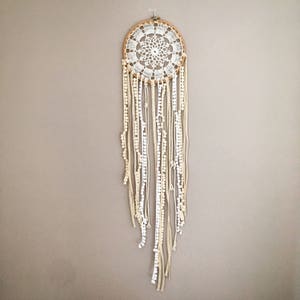 Dreamcatcher, dream catcher, bedroom decor, white nursery, bohemian home, bohemian, modern dream catcher, wall hanging, boho decor, macrame image 5