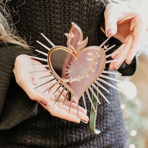 Sacred Heart Christmas Tree Topper