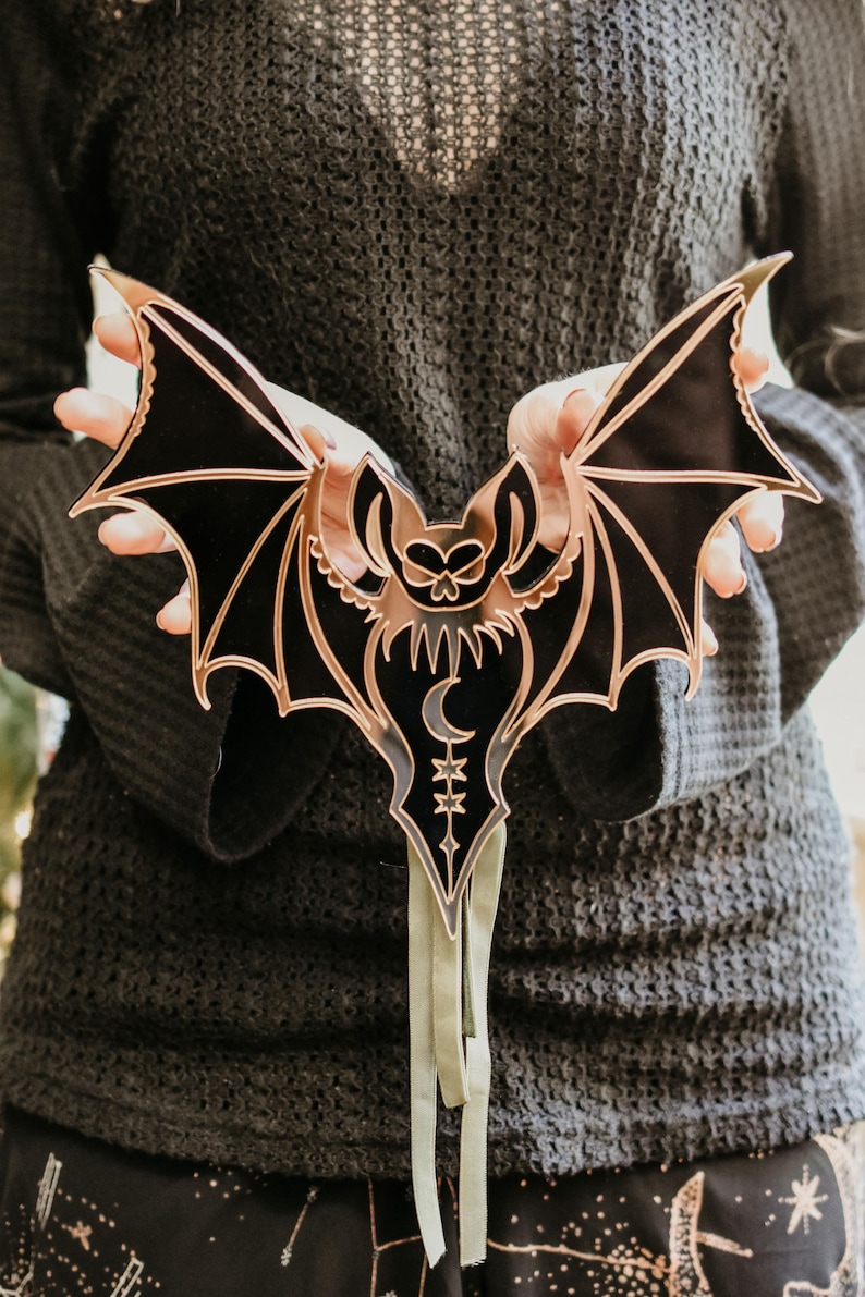 Led Bat Tree Topper Bat Tree Topper - Etsy