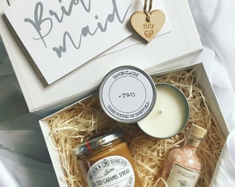 Bridesmaid box, luxury bridesmaid box, bride gift, bridesmaid gift, gift box, luxury hamper, wedding morning gift, hamper, wedding gift