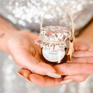Rustic Jam Wedding Favours