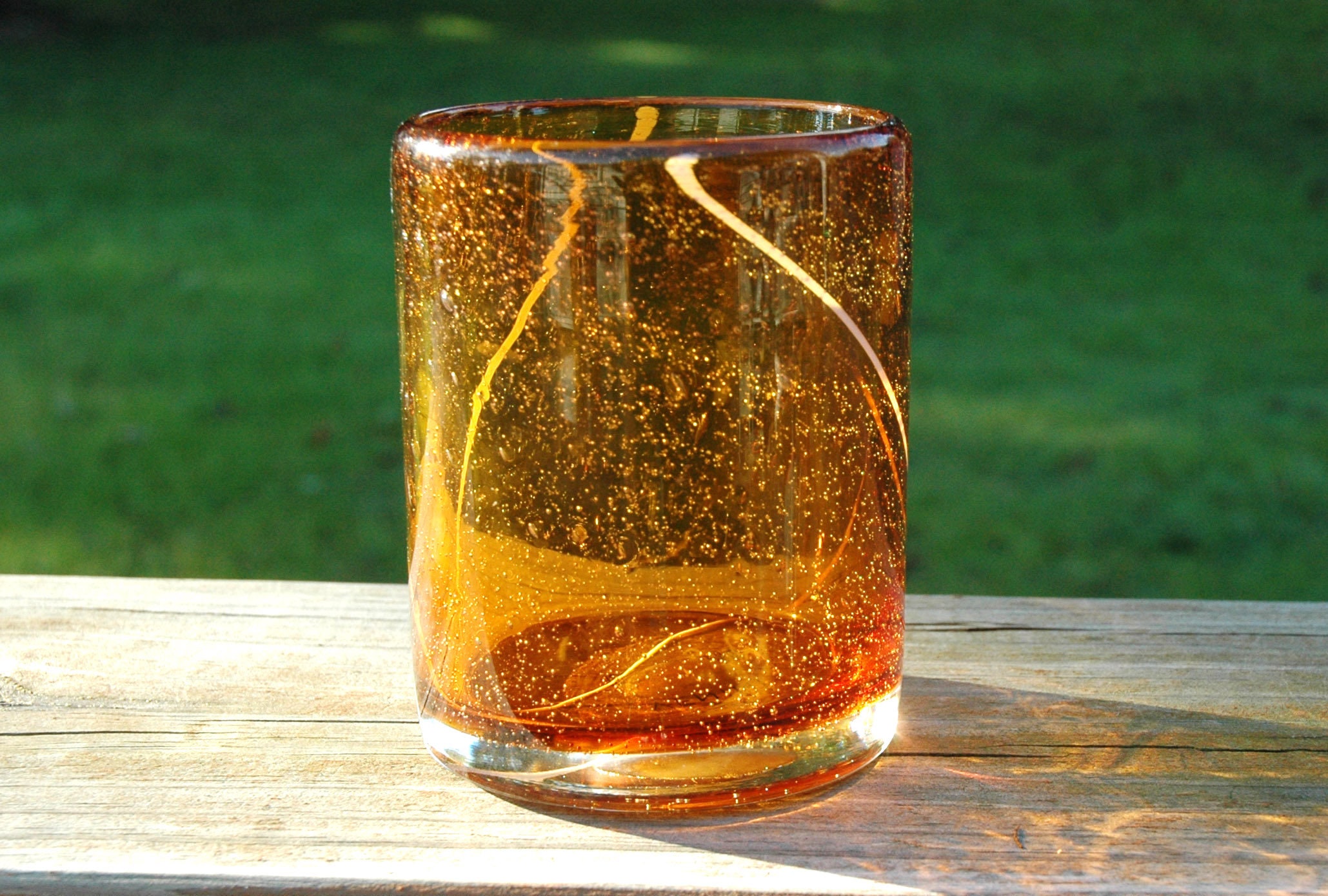 Venini for Disaronno Hand Blown Murano Drinking Cocktail Glass NEW 