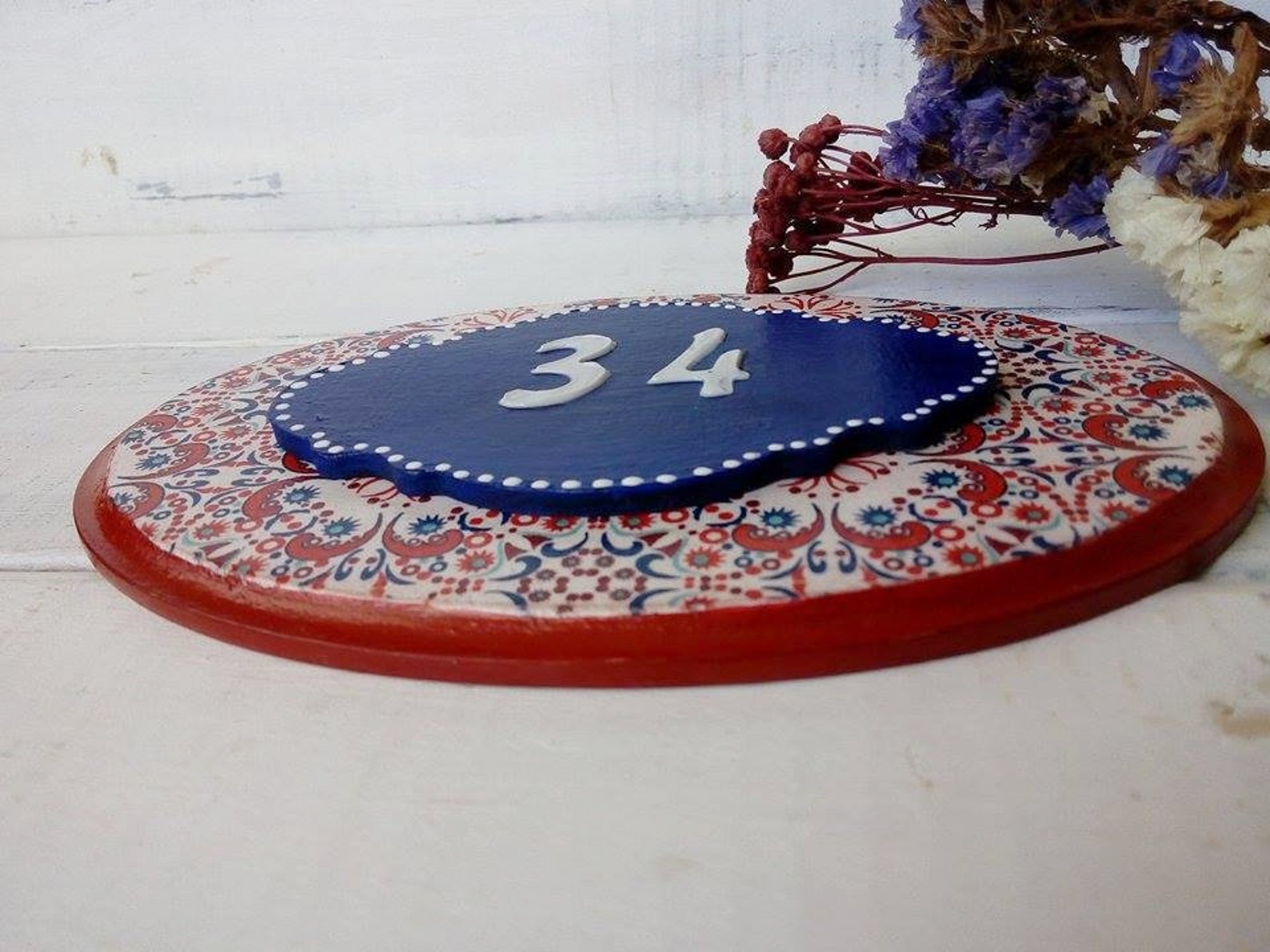 Custom House Number Plaque Wooden Numbers Sign Address Number | Etsy